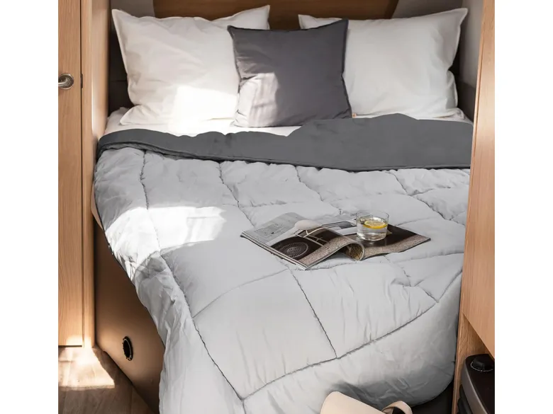 Walra Travel Grey dekbed - 140 x 200 cm