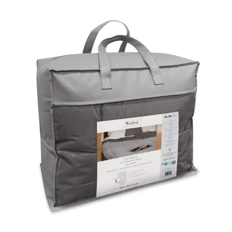 Walra Travel Grey dekbed - 200 x 240 cm