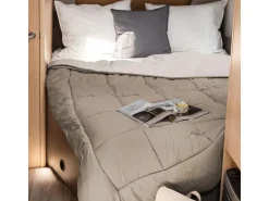 Walra Travel Taupe dekbed - 200 x 200 cm