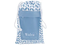 Walra 100 x 180 cm strandlaken - Stripes & Vibes Blue