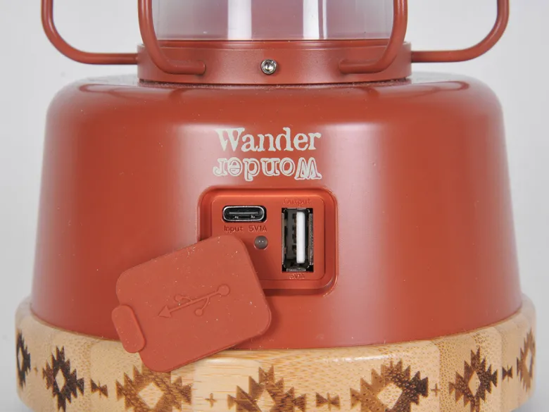 Wander Wonder Bohemian lantaarn - Faded Red