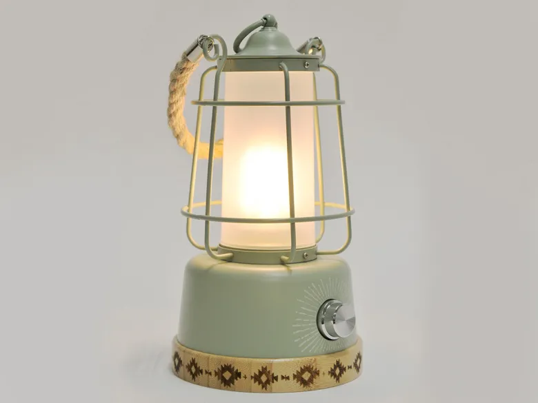 Wander Wonder Bohemian lantaarn - Sage Green
