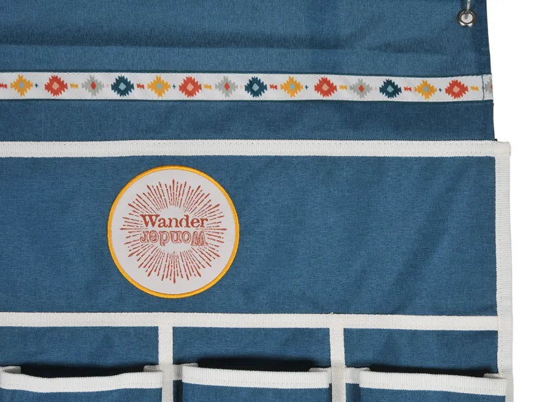 Wander Wonder Bohemian organizer - Ink Blue