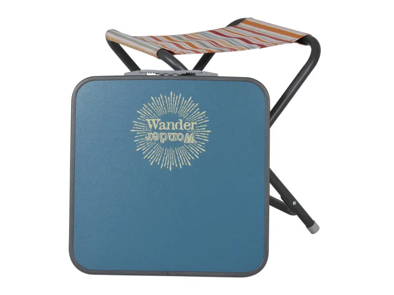 Wander Wonder Bohemian viskruk met oplegblad - Ink Blue