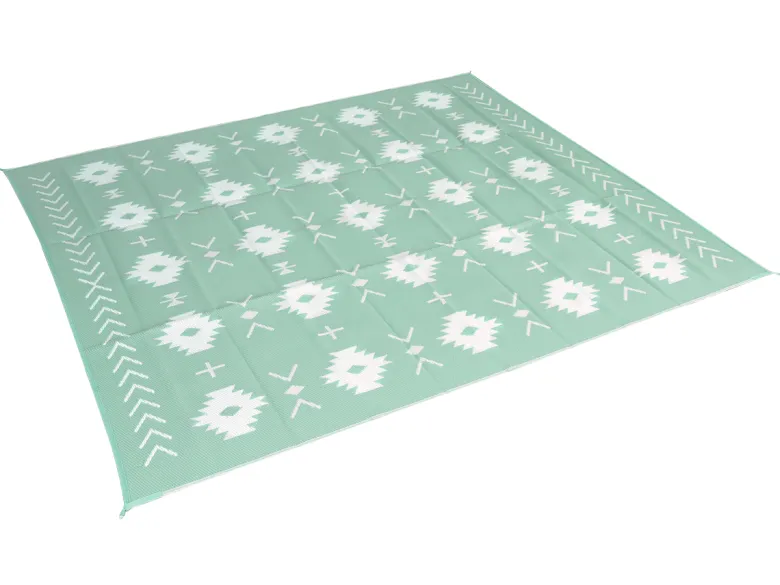 Wander Wonder Patio Mat Bohemian Sage Green 340 x 250 cm tenttapijt