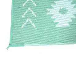 Wander Wonder Patio Mat Bohemian Sage Green 340 x 250 cm tenttapijt