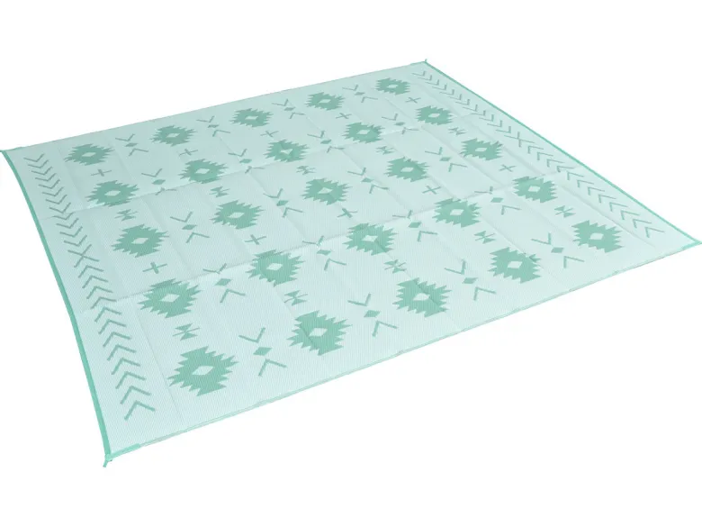 Wander Wonder Patio Mat Bohemian Sage Green 340 x 250 cm tenttapijt