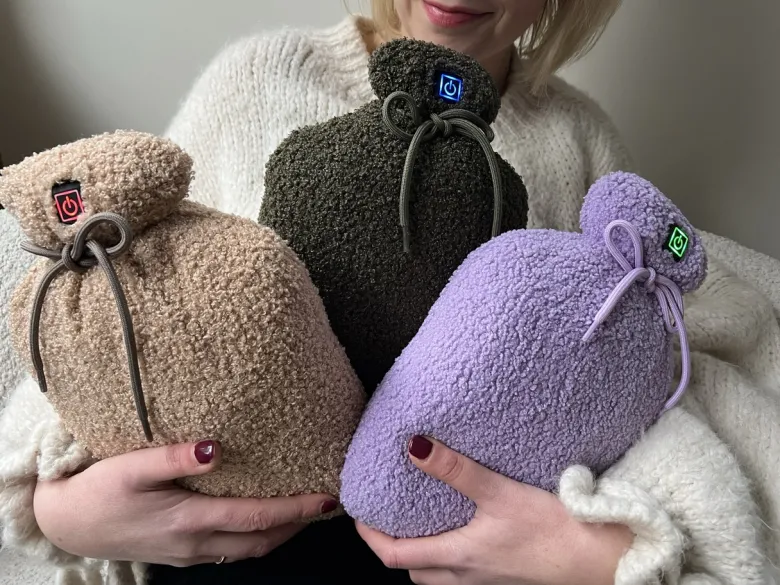 Warmpi Buddy elektrische infrarood kruik - Teddy Beige