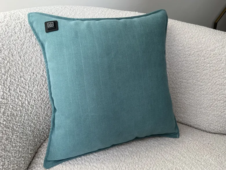 Warmpi Chenille warmtekussen - Turquoise