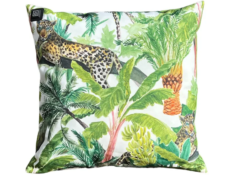 Warmpi draadloos verwarmd sierkussen - Cheeta