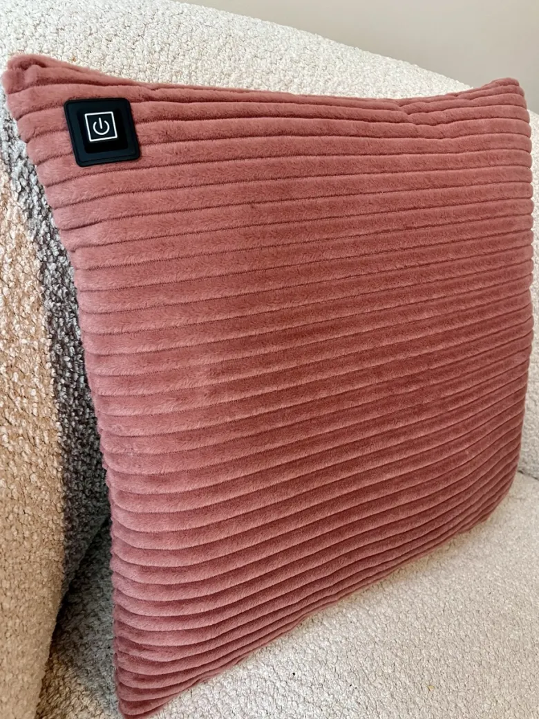 Warmpi fluweel warmtekussen - Rib Pink