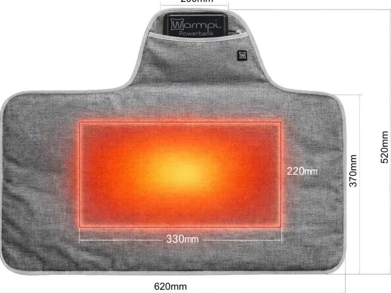 Warmpi Outdoor HeatPad draadloze warmtemat