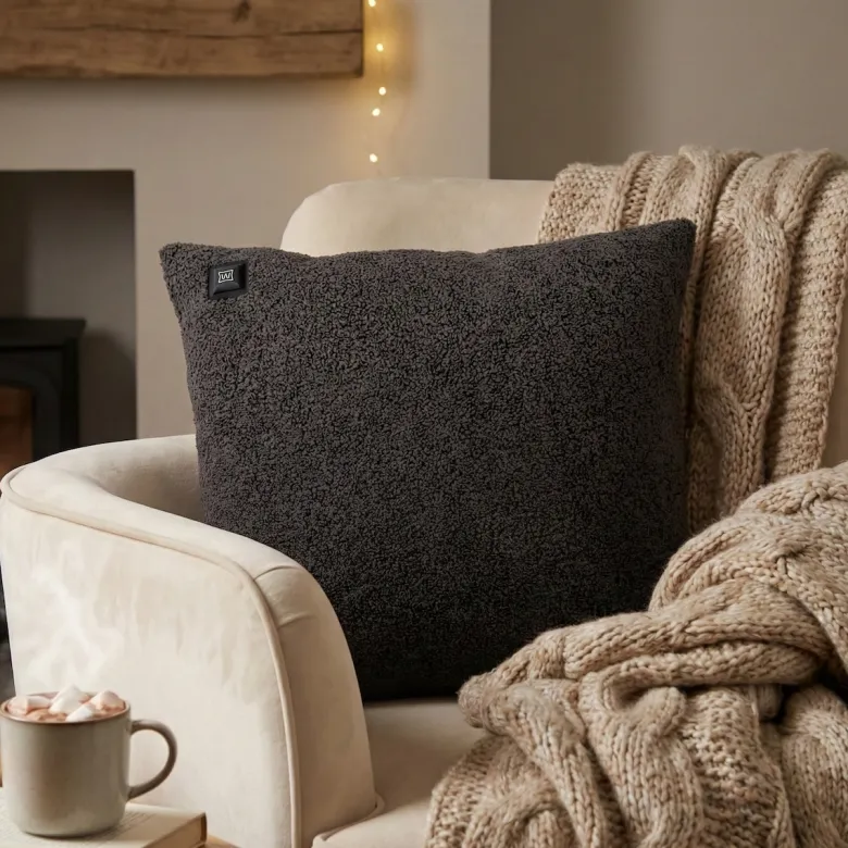 Warmpi Teddy warmtekussen - Darkgrey