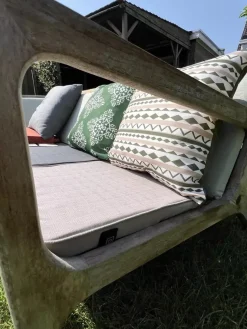 Warmpi verwarmd outdoor zitkussen - Beige