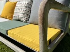 Warmpi verwarmd outdoor zitkussen - Yellow