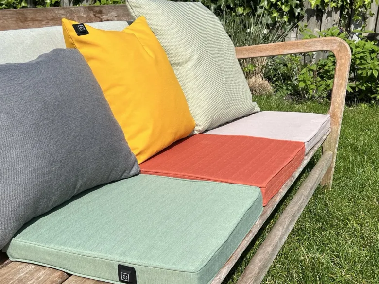 Warmpi verwarmd outdoor zitkussen - Terra