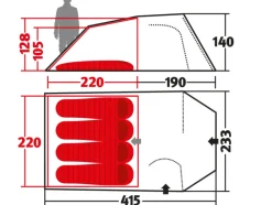Wechsel Intrepid 4 tunneltent