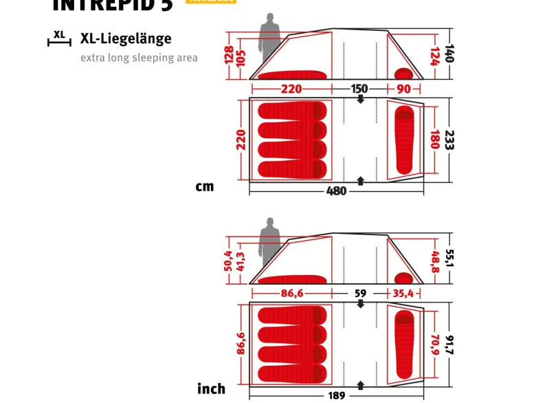 Wechsel Intrepid 5 tunneltent