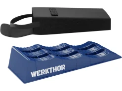 Werkthor 4000 kg camper oprijblokken met transporttas - Blue