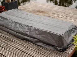 Winza antraciet 200 x 75 x 40 cm ligbedhoes