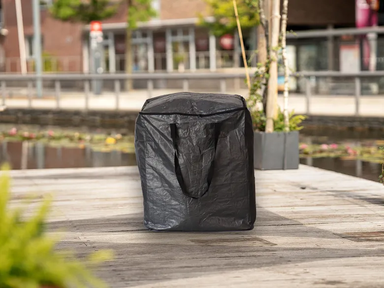 Winza antraciet 75 x 75 x 90 cm loungekussentas