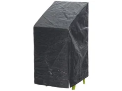 Winza antraciet 66 x 66 x 128 cm stapelstoelhoes
