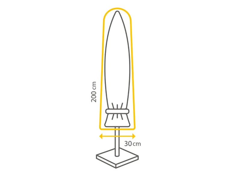 Winza 200-300 cm parasolhoes
