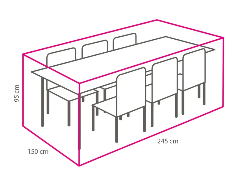 Winza deluxe 245 x 150 x 95 cm tuinsethoes