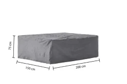 Winza 200 x 150 x 75 cm Loungeset beschermhoes