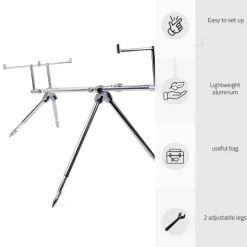 X2 Axis Rod Pod - 3 hengels
