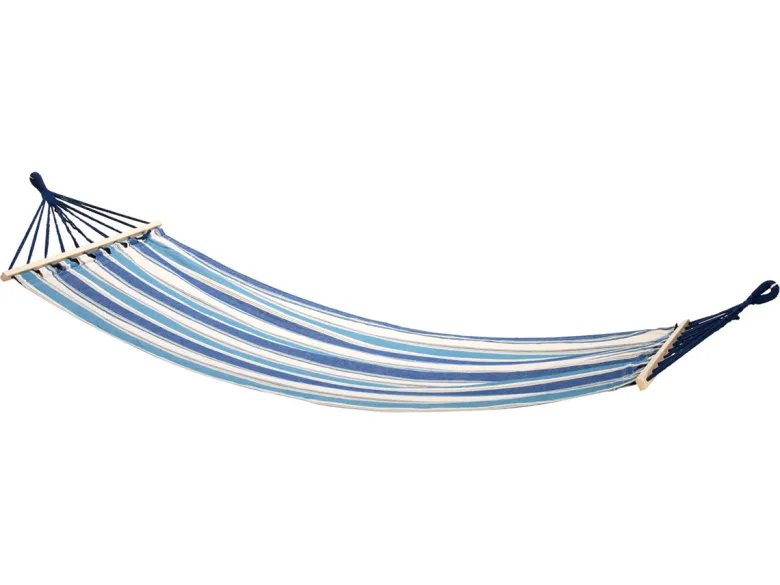 200 x 80 cm hangmat met spreidstok