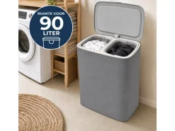XEMM 90 liter wasmand - Grey