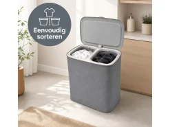 XEMM 90 liter wasmand - Grey