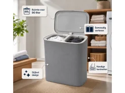 XEMM 90 liter wasmand - Grey