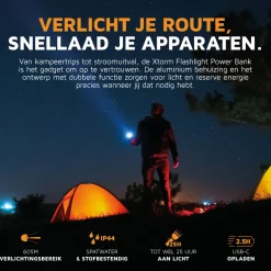 Xtorm Flashlight & Powerbank zaklamp