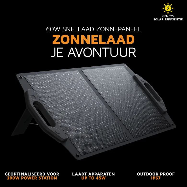 Xtorm Foldable Solar Panel - 60 Watt