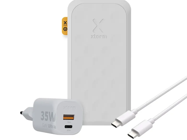 Xtorm Fuel Series 5 20.000 mAh Powerbank bundel - White
