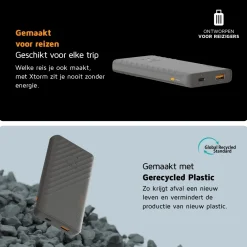 Xtorm Go2 Series 10.000 mAh Powerbank bundel