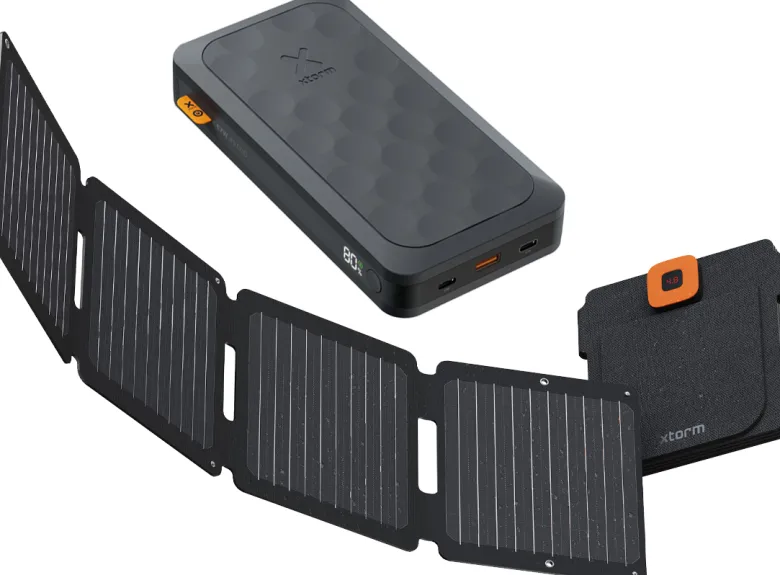 Xtorm mobiele solar powerbank laadset