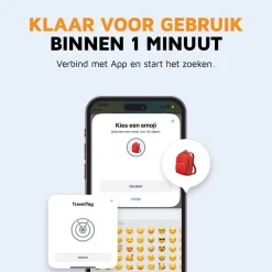Xtorm Water-resistant TravelTag - White
