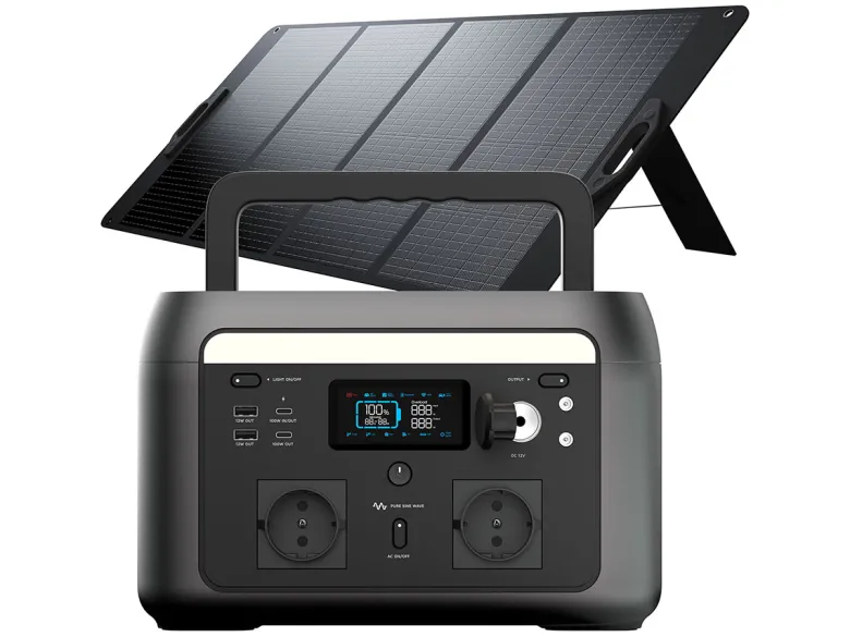 Xtorm 600 watt powerstation met 200 watt zonnepnaeel
