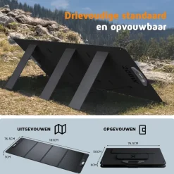 Xtorm 300 watt powerstation met 200 watt zonnepaneel