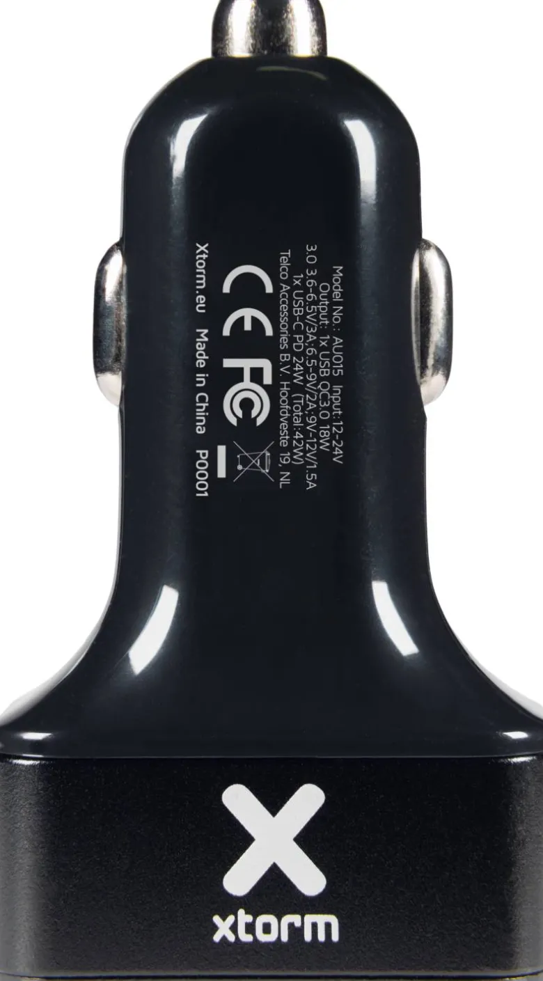 Xtorm 36 watt 3x USB autolader