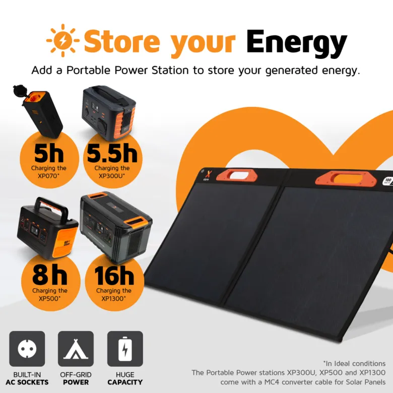 Xtorm Xtreme 100 Watt zonnepaneel