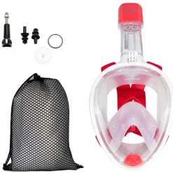 X10 Volwassen S/M snorkelmasker - Red