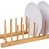34 x 13,5 x 12 cm bamboe bordenhouder
