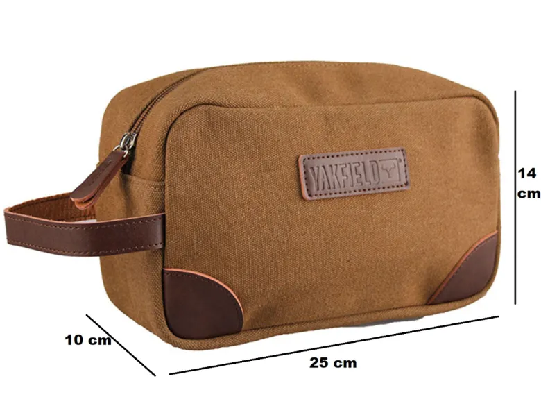 Yakfield Dias Canvas toilettas - Brown