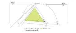 Zempire ATOM 1 trekkerstent